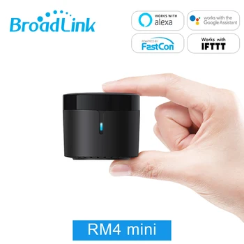 BroadLink RM4 Mini IS wi-fi Universālā Tālvadības Vadības Slēdzis HTS2 Sensors Smart Home Darbu, Alexa, Google Palīgs IFTTT Domotica