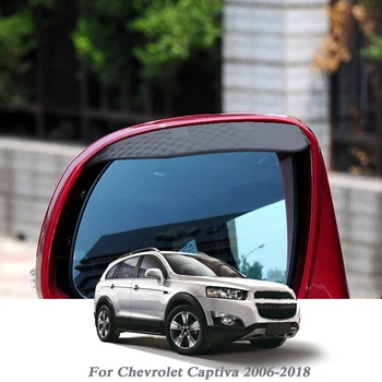 Automašīnas Atpakaļskata Spogulis, Lietus Uzacu Auto Vairogs Sniega Aizsargu Saules Pusē Sejsegu Ēnā Aizsargs Chevrolet Captiva 2006. - 2018.gadam Piederumu