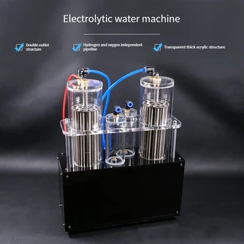 Ūdeņraža-Skābekļa Atdalīšanas Ūdens Elektrolīzes Mašīna Dubultās Kontaktligzdas Popular Science Eksperimentālās Iekārtas