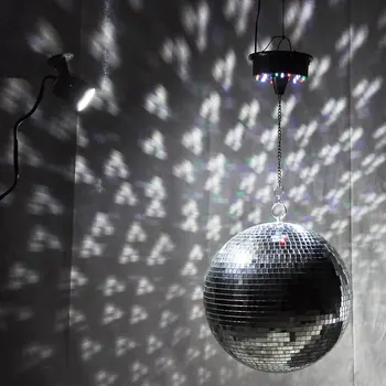 Lielas stikla spoguļi Disco bumba DJ KTV bars puse skatuves gaismas izturīgs, apgaismojums, Disko bumbu Atstarojošās gaismas stikls, spogulis ar disco