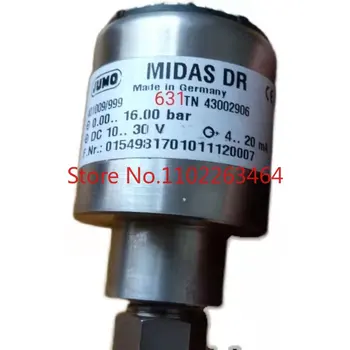 Sensors JUMO MIDAS DR 40 1009/999 plaukts uzstādīts spiediena raidītājs