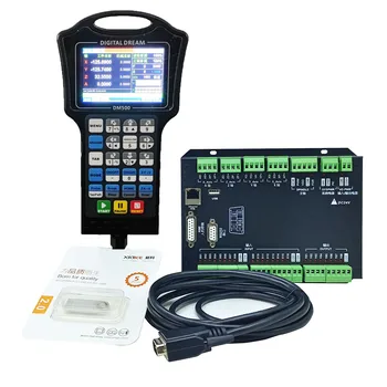 DM500S CNC 3/4 ass gravēšanas mašīnas offline kontrolieris CNC kustības kontroles sistēma 500MHz 1G atmiņas atbalsta standarta G-kods