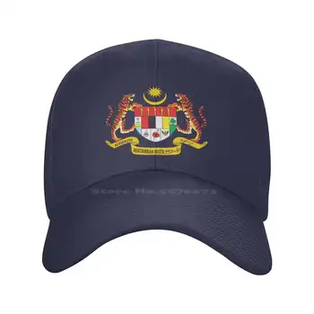 Malaizijas augstākās Kvalitātes Denim Logo cap Beisbola cepure Adīta cepure