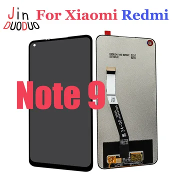 6.53 Oriģinālu Par XIAOMI Redmi 9. Piezīmi, LCD Displejs, Touch Screen Digitizer Montāža Xiaomi Redmi 10X LCD ar Rāmja Nomaiņa