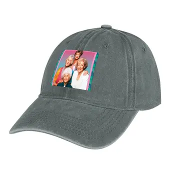 Labākā Komanda Uzturēšanās Zelta Meitenes Kovboju Cepuru modes grūti cepuri Luksusa Cepures Sieviešu Cepures Saules Vīriešu