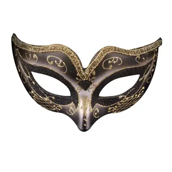 Krāsotas Halloween Bumbu Pilnu Masku Prestižajā Venēcijas Cilvēks Maska Puses Parādīt Maska Cilvēks Catwalk Masku Deju Maska