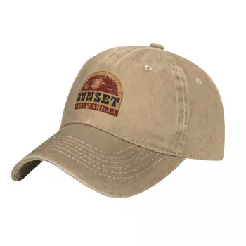 Saulrieta Sarsaparilla problemātisko logo Cap Kovboju Cepure luksusa cilvēks hat Visor cepuri cilvēks luksusa Vīriešu cepures Sieviešu