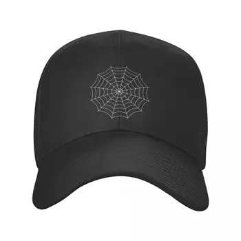 Personalizētu Spider Web Beisbola cepure Sporta Sieviešu, Vīriešu Regulējams Tētis Cepuru Rudens