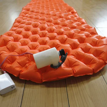 Mini Gaismas, Gaisa Sūknis USB Uzlādēt Portatīvo Ūdensizturīgs Āra Gaisa gulta Inflatables, Ātri Deflāciju Uzpūst Kempings Rīki