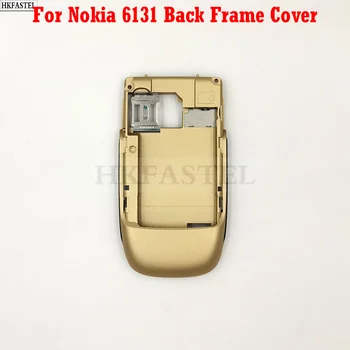 HKFASTEL 6131 Mājokļu Nokia 6131 Mobilais Tālrunis Jaunu Oriģinālo Aizmugurējo Rāmi uz Lietu Zelta Krāsā