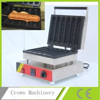 Nerūsējošā tērauda Elektriskā Pildījumu Hot dog maker vafeļu mašīna
