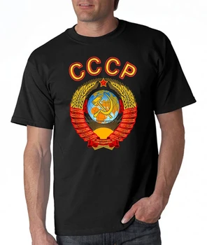 Psrs Ģerbonis T krekls Vīriešu un Sieviešu Modes Kokvilnas T-krekli Bērnu Hip Hop Topi, t-veida, krievijas Cccp T Sarkana Camiseta Vīriešu T-krekls Putins