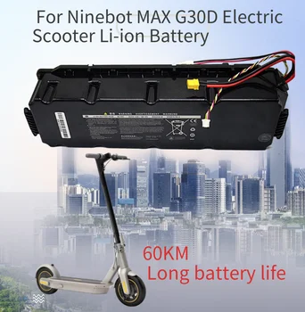 Augstas kvalitātes sākotnējā īpašu akumulatoru xiaomi Ninebot G30 MAKS nr.9 elektriskā motorollera 36V akumulators, 15.3 Ah