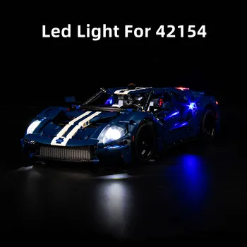 LED Light Komplekts 42154 2022 Ford GT Automašīnu Celtniecības Bloki (NAV iekļautas Modelis Ķieģeļu)