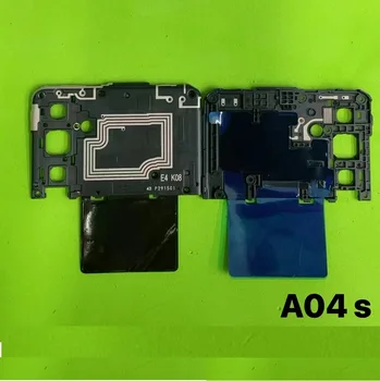 Samsung Galaxy A04S A047 A047F Lietotu Atpakaļ Rāmja Korpusa Vāks Ar Bezvadu Uzlādes NFC Antena Flex Kabelis