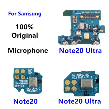Oriģināls Samsung Galaxy Note20 / Piezīme 20 Ultra Top Mikrofona Modulis Elements Trokšņa Samazināšanas Mic Flex Cable Rezerves Daļas