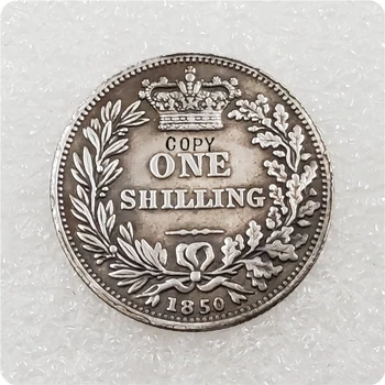 1844,1850 Apvienotā Karaliste 1 Šiliņi - Victoria Kopēt Monētas