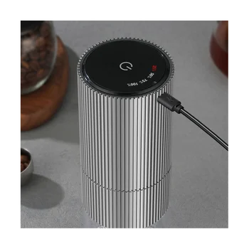 Elektriskās Kafijas Dzirnaviņas Automātiska Kafijas Pupiņas Spice Espresso Kafijas Automāts Maker USB Lādētāju Dzirnaviņas Melns