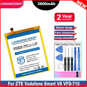 LOSONCOER Li3930T44P6h816437 3600mAh Akumulatoru ZTE Blade X Z965 Par Vodafone Smart V8 VFD710 VFD-710 Mobilā Tālruņa Akumulators