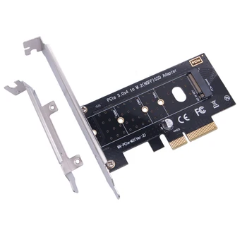 M. 2 NVMe SSD NGFF uz PCIE X4 Converter Kartes M Taustiņu Stāvvadu Reizinātājs, PCI-e, PCI Express 3.0 4X 2230-2280 M. 2 SSD M2 PCIE Adapteri