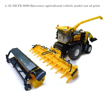 1: 32 NH FR 9090 Kombains lauksaimniecības transportlīdzekļa modelis izpārdots Sakausējuma modelis