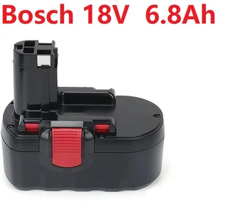 *NiMH Uzlādējamo Akumulatoru Bosch 18V 6.8 Ah, Ir Piemērojama Visa Bosch 18V Barošanas Rīku Sistēmas Modelis