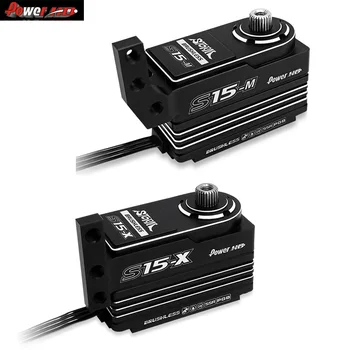Power HD Vētra S15-M S15-X augstsprieguma Brushless Digitālo PSR Servo Par Rc Auto 1/10 Electric Car Mugen MTC2 / Xray X4