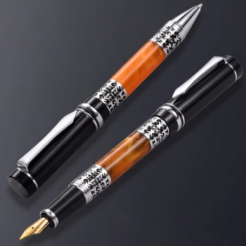 Modes Dizaina Seno Jade Formas Zīmola Tintes Tintes Pildspalvu Biznesa Vīriešiem Luksusa Biroja Rakstīšanas Pildspalva
