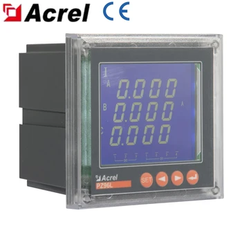 Acrel PZ96L-E4/C Elektrisko Jaudu, Enerģijas Mērītāju 3 Fāzes RS485, Digitālo Paneli, Programmējams Elektroenerģijas Patēriņa Monitors Multimetrs