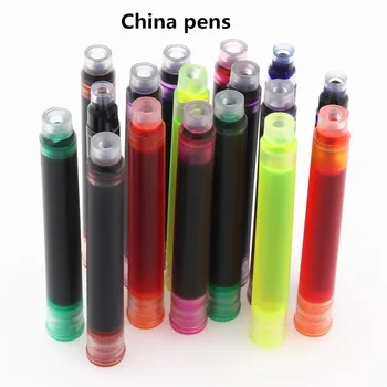 Luksusa kvalitātes 5gab krāsas, tintes kārtridžu uzpilde tintes Pildspalvas Students skolas, biroja piederumi Daudzfunkciju pildspalvas