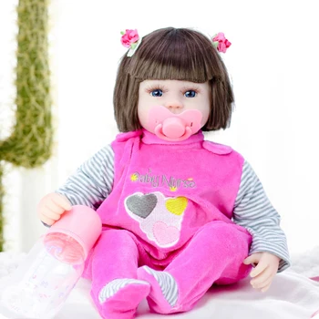 42cm Atdzimis Bērnu Lelle Silikona Toddler Princese Dabīgas Ķermeņa Modes Simulācijas Atdzimis Rotaļlietas Bērniem Bērnu Ziemassvētku Dāvanu