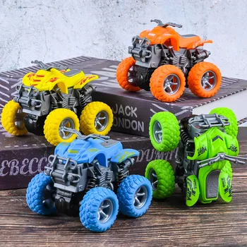 Bērnu Izglītojošās Rotaļlietas Projektēšana Automašīnas Modelis Zēni Inerces Buggy 4WD Automašīnas